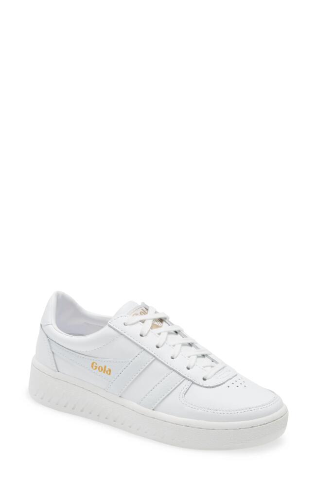 Gola Classics Grandslam Sneaker in White/White Cover