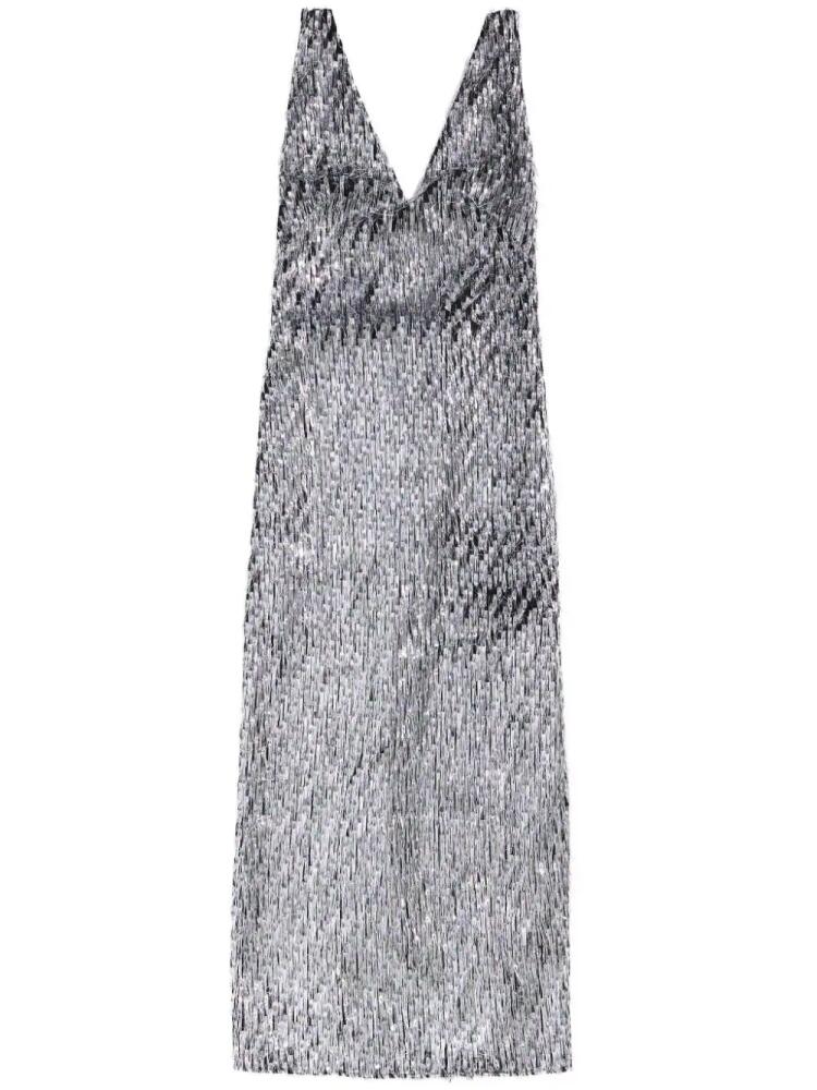 Bimba y Lola metallic effect dress - Silver Cover