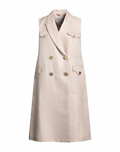 Ermanno Scervino Woman Overcoat & Trench Coat Blush Silk, Cotton Cover