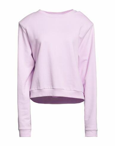 Gina Gorgeous Woman Sweatshirt Lilac Cotton, Polyester, Viscose Cover