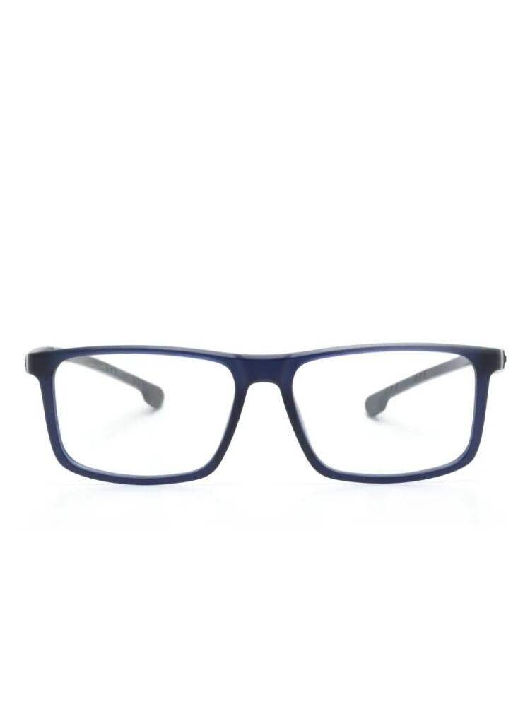 Carrera x Ducati Carduc 024 rectangle-frame glasses - Blue Cover