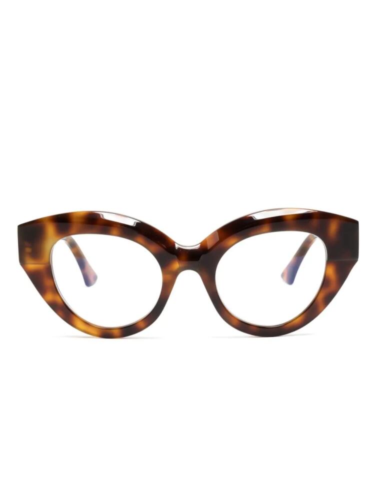 Kuboraum Mask K35 butterfly-frame glasses - Brown Cover