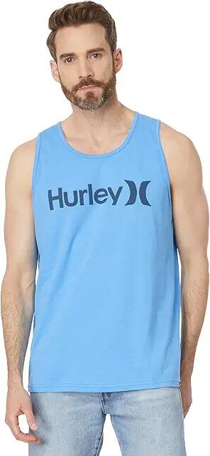 Hurley One Only Solid Tank (Bliss Blue Heather) Men's Clothing Cover