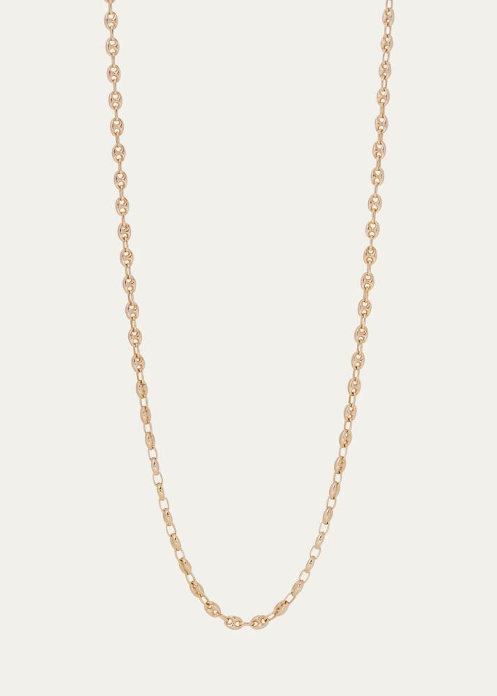 Sidney Garber 18K Yellow Gold Puffy Mariner Link Chain Necklace, 27"L Cover