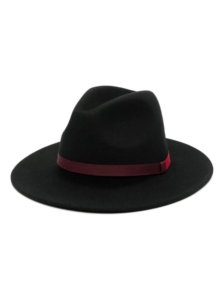 Paul Smith felted wool fedora hat - Black Cover