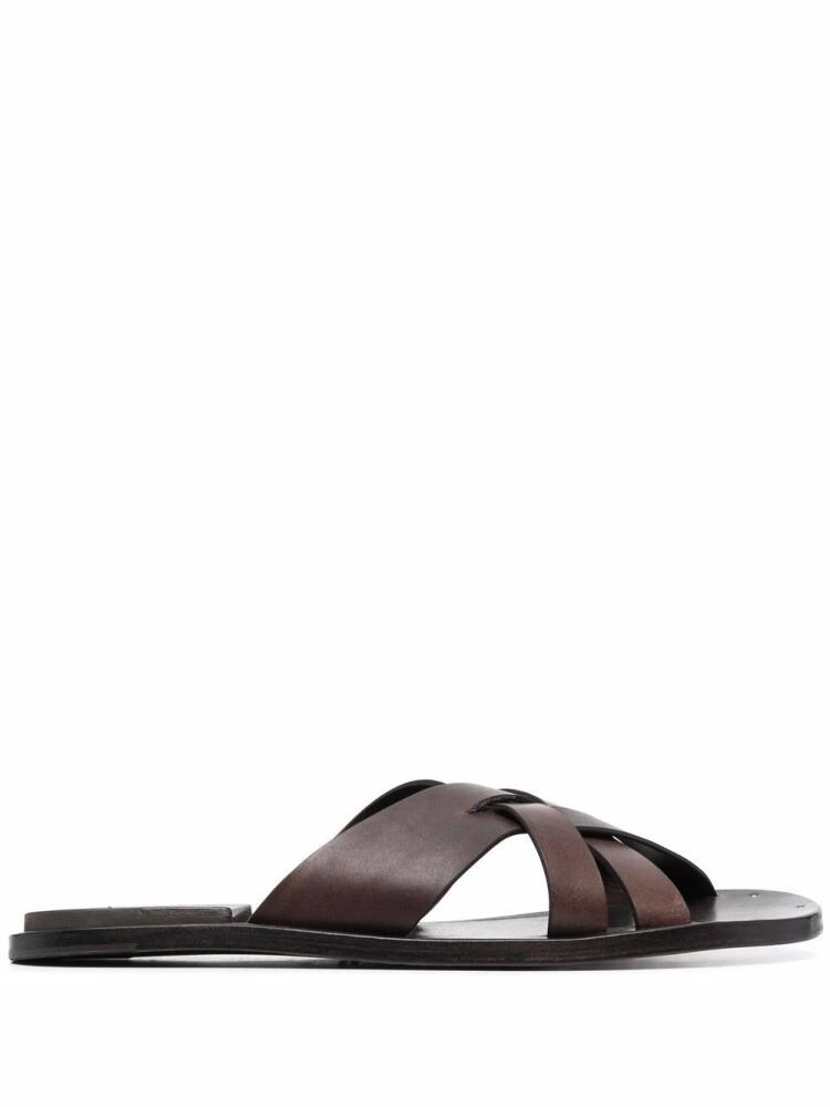 Officine Creative crossover-strap sandals - Brown Cover