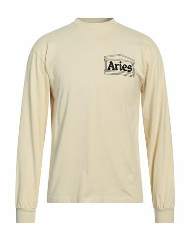 Aries Man T-shirt Cream Cotton Cover