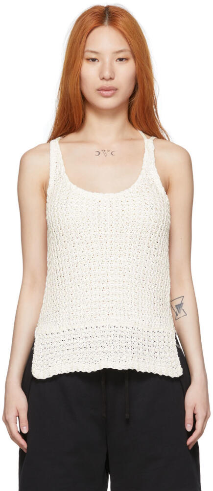 3.1 Phillip Lim White Cotton Tank Top Cover