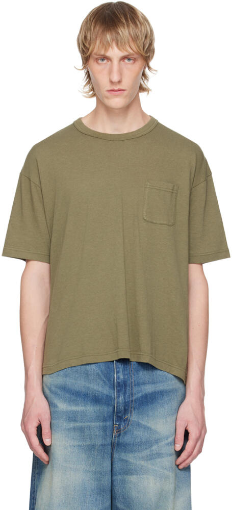 visvim Green Jumbo T-Shirt Cover