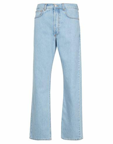 8 By Yoox Organic Cotton Relaxed Fit Denim Man Jeans Blue Organic cotton Cover