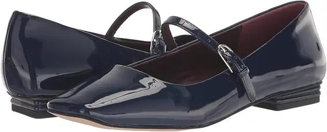 Franco Sarto Tinsley Mary Jane Flats (Blue Synthetic) Women's Flat Shoes Cover