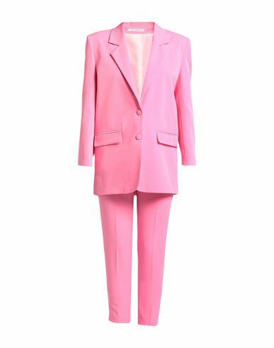 Yes London Woman Suit Fuchsia Polyester, Elastane Cover