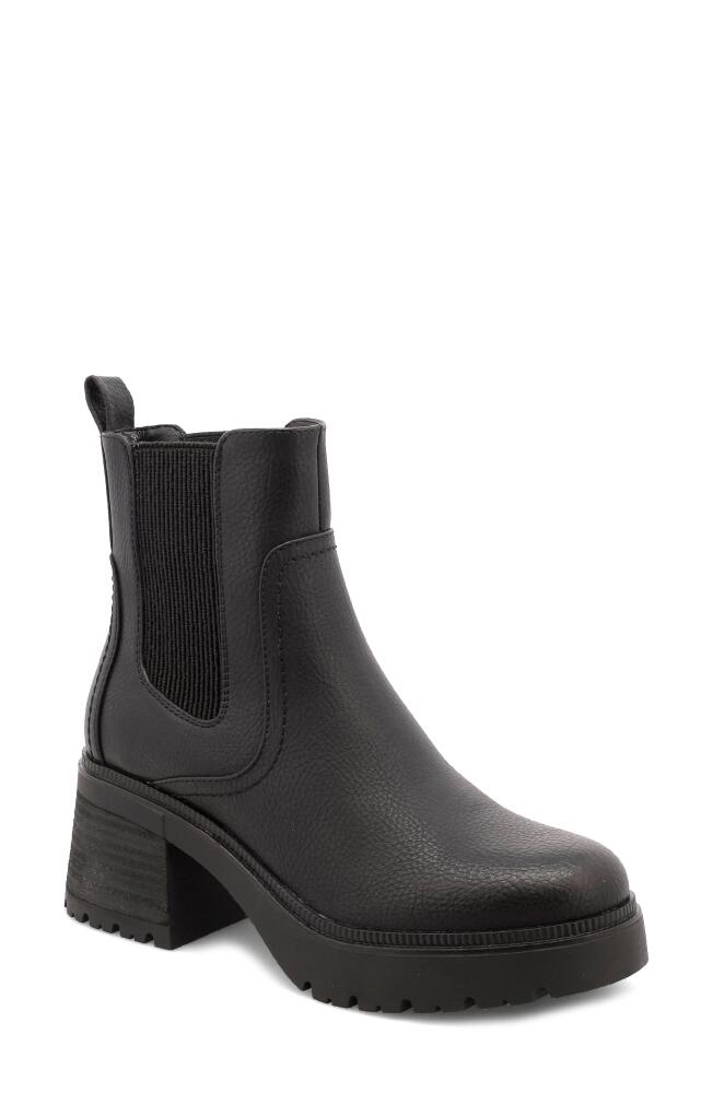 MIA Irie Platform Chelsea Boot in Black Cover