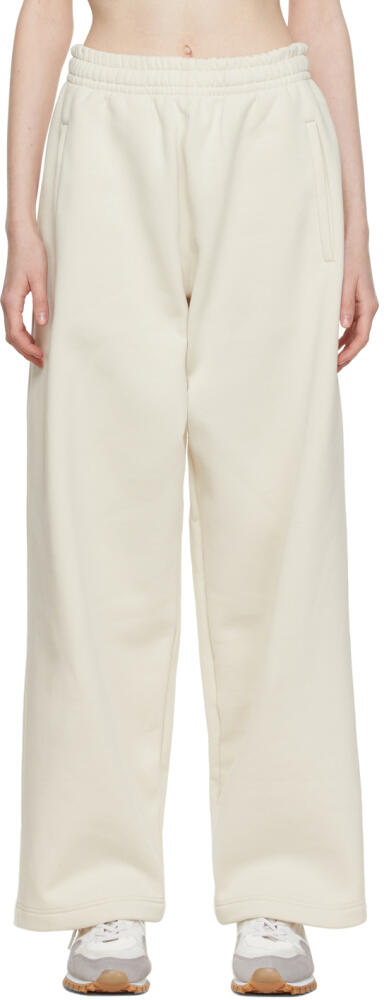 VAARA Off-White Fleece Lounge Pants Cover