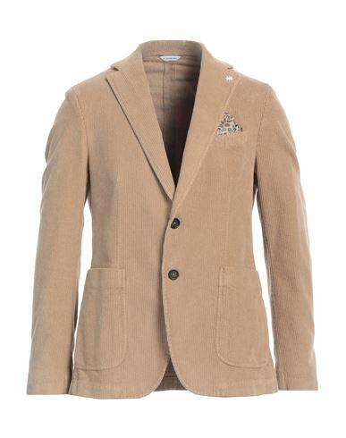 Manuel Ritz Man Blazer Beige Cotton, Elastane Cover