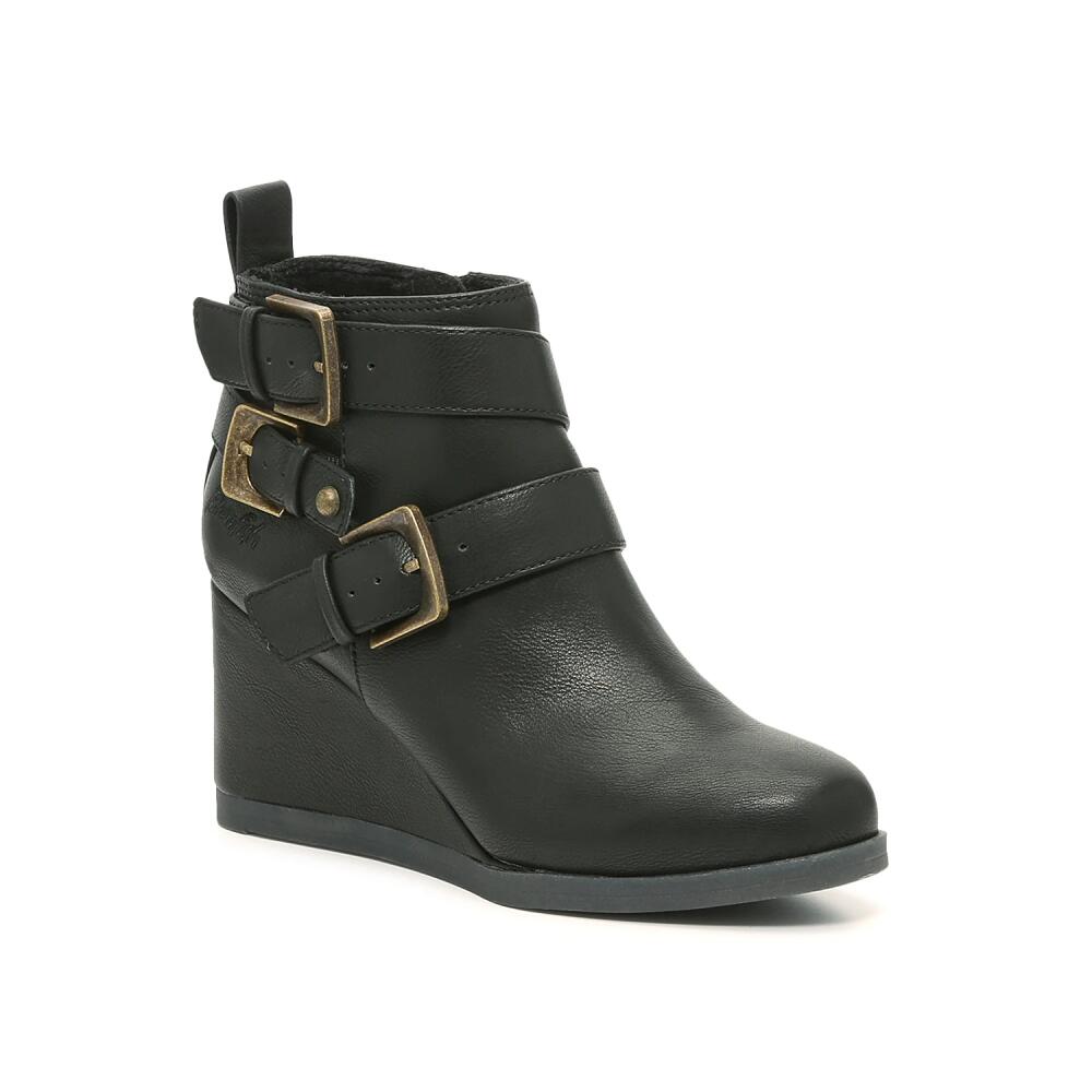 Blowfish Malibu Pomela Bootie | Women's | Black Molded Heel Cover