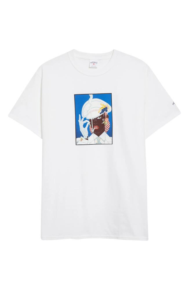 Noah x Antonio Lopez Graphic T-Shirt in White Cover