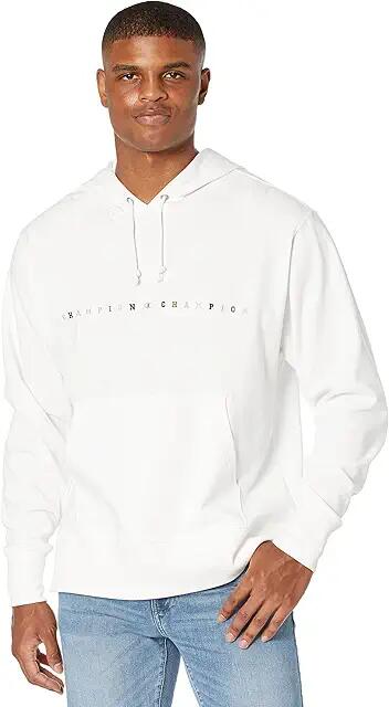 Champion Heavyweight Jersey Hoodie (White) Men's Clothing Cover