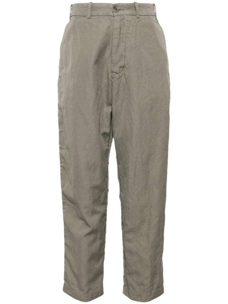 Casey Casey Ah straight-leg chinos - Grey Cover