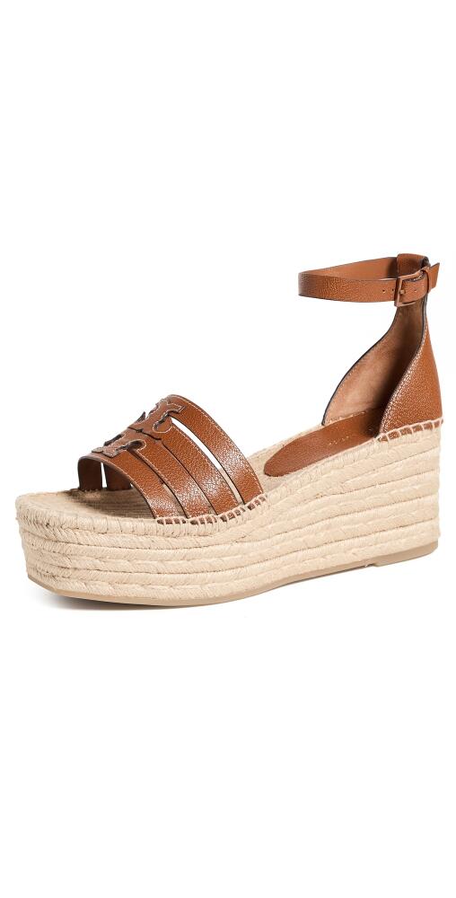 Tory Burch Ines Cage Wedge Espadrilles 80mm Bourbon Cover