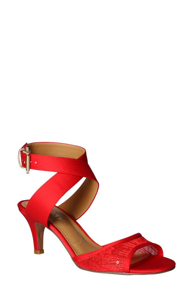 J. Reneé Soncino Strappy Sandal in Red Cover