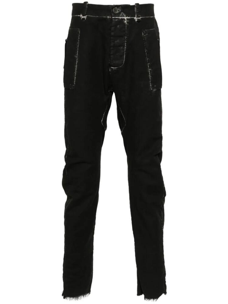 Masnada bleach-effect jeans - Black Cover