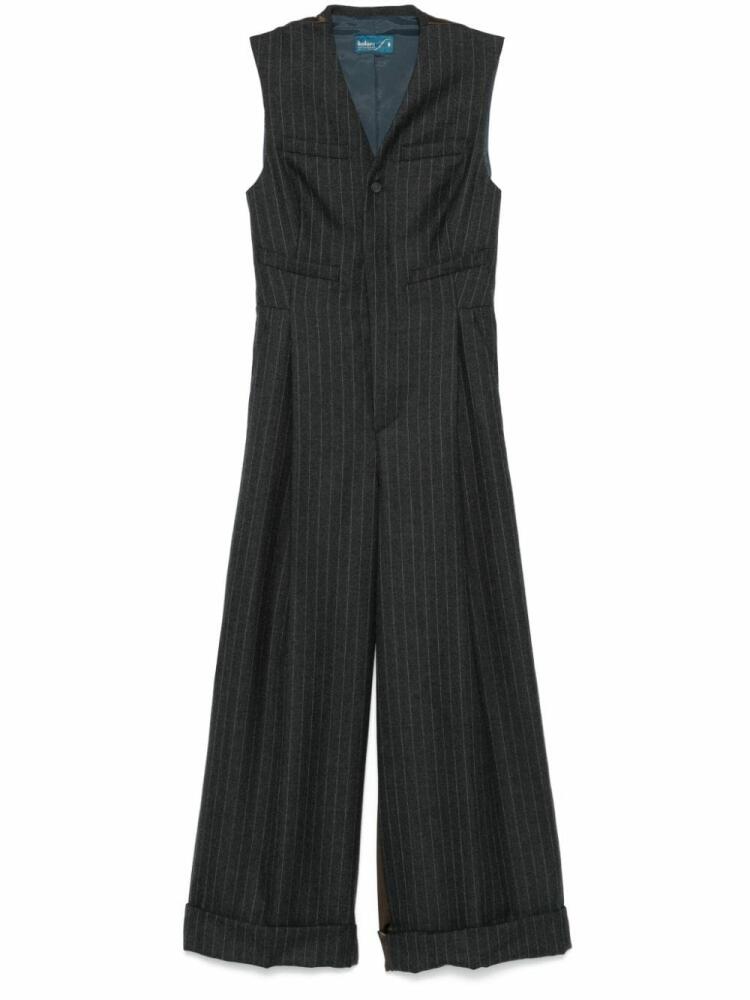 Kolor pinstripe jumpsuit - Grey Cover