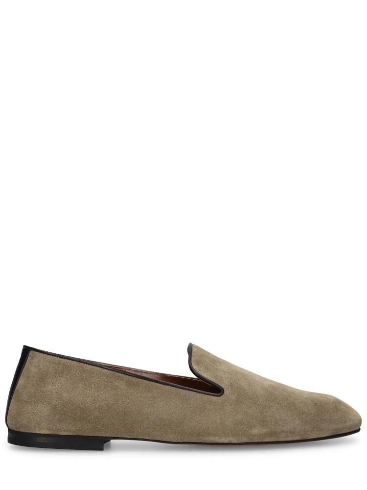 WALES BONNER Suede Loafers Cover