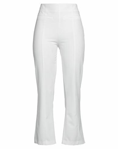 Relish Woman Pants Ivory Polyester, Elastane Cover