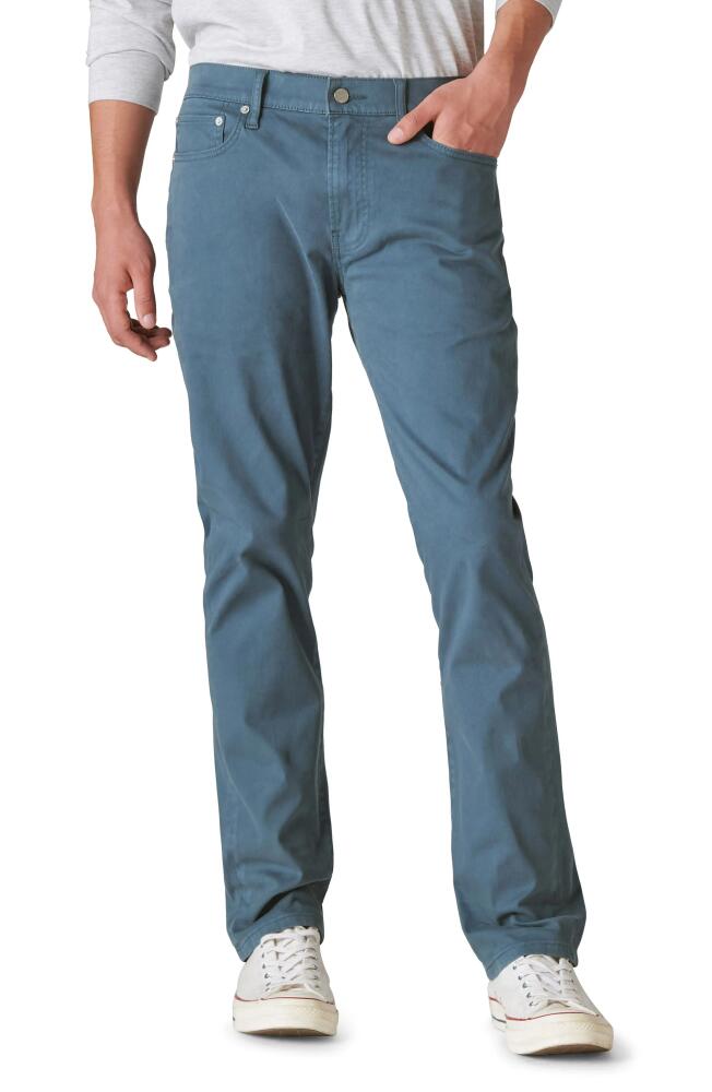 Lucky Brand 410 Athletic Stretch Cotton Five Pocket Pants in Orion Blue Cover