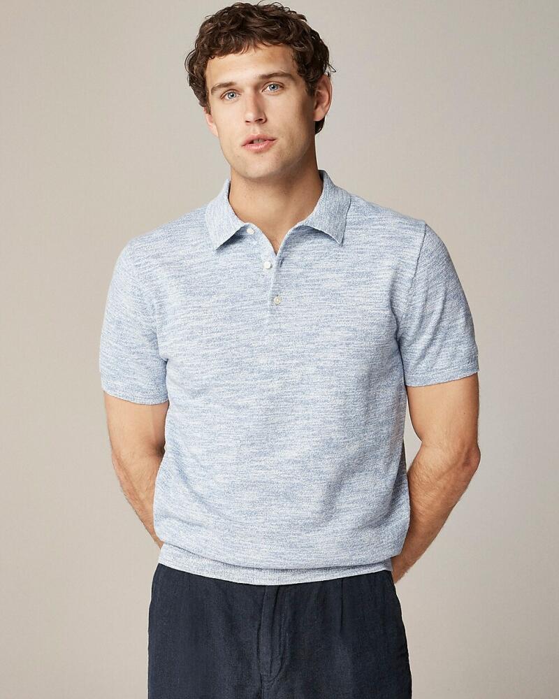 J.Crew Short-sleeve cotton-blend sweater-polo Cover