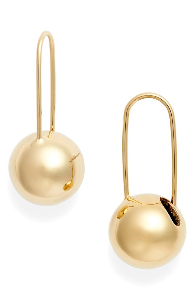 Jenny Bird Celeste Drop Earrings in High Polish Gold Cover