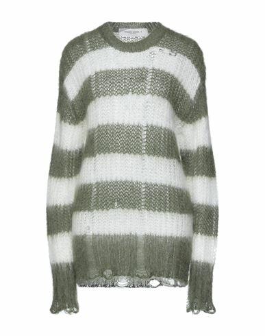 Golden Goose Woman Sweater Military green Mohair wool, Polyamide, Wool Cover