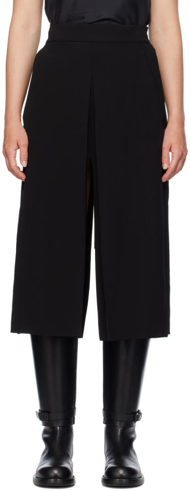 Ann Demeulemeester Black Jena Midi Skirt Cover