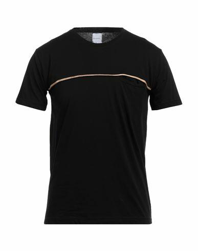 Stilosophy Man T-shirt Black Cotton Cover