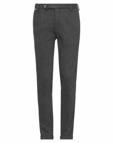 At. p.co Man Pants Steel grey Cotton, Polyamide Cover