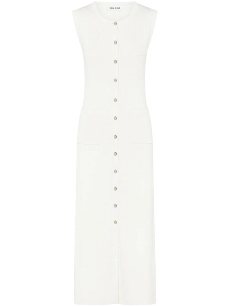 Anna Quan Kahlani midi dress - White Cover