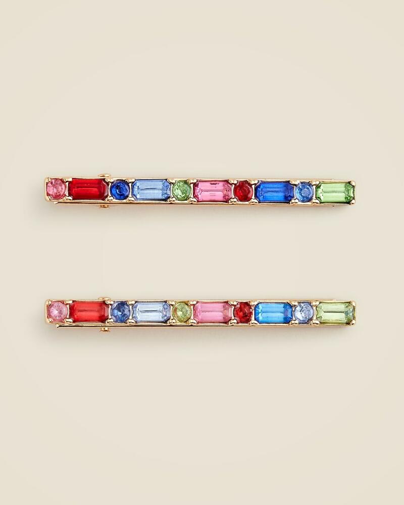 J.Crew Girls' rainbow hair clips two-pack Cover