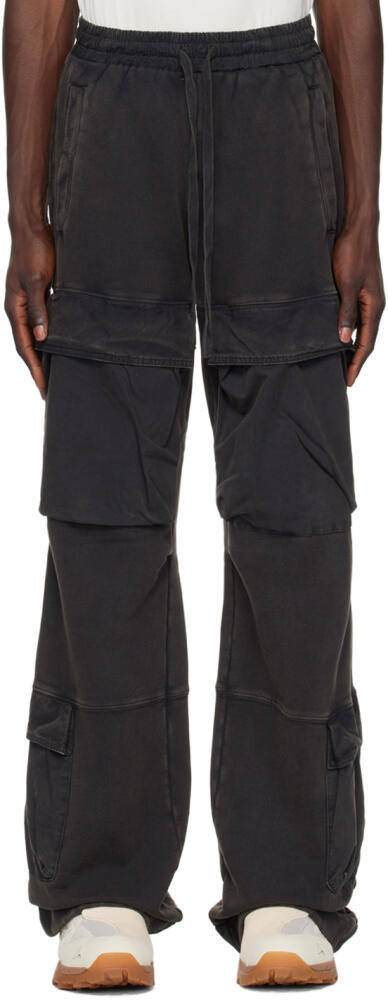 Entire Studios Black Utility Sweatpants Cover