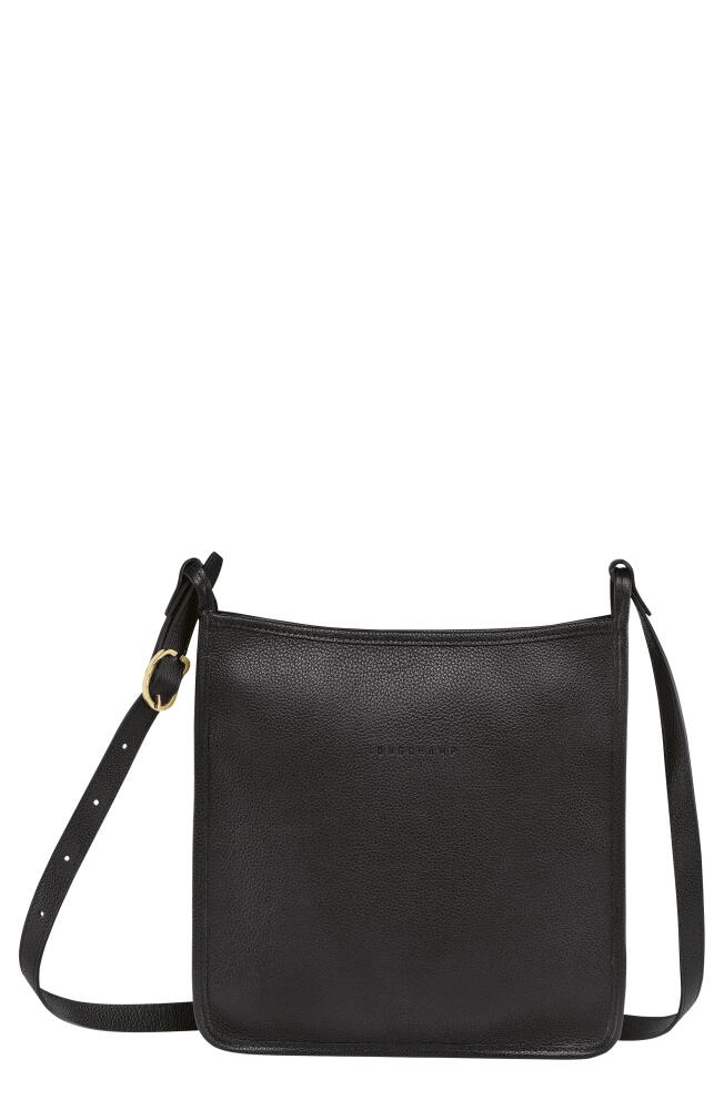 Longchamp Le Foulonné Medium Crossbody Bag in Black Cover