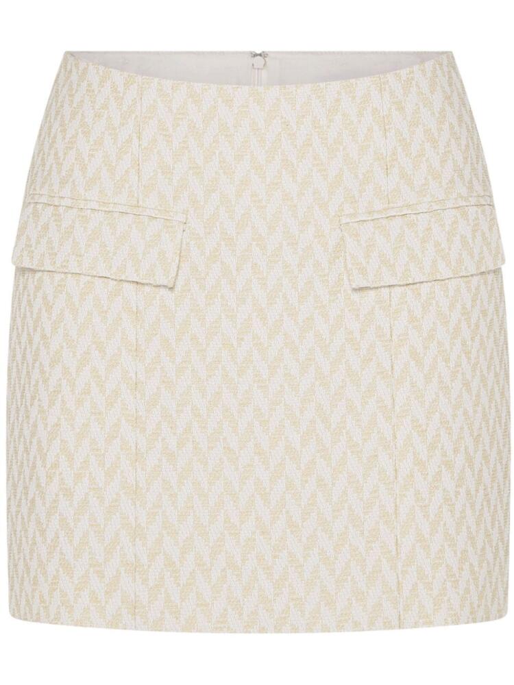 Anna Quan Quinn mini skirt - Neutrals Cover