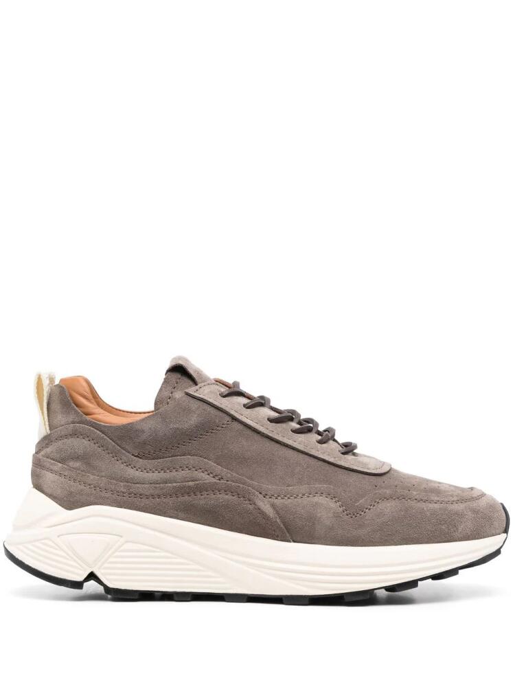 Buttero lace-up chunky-sole sneaker - Grey Cover