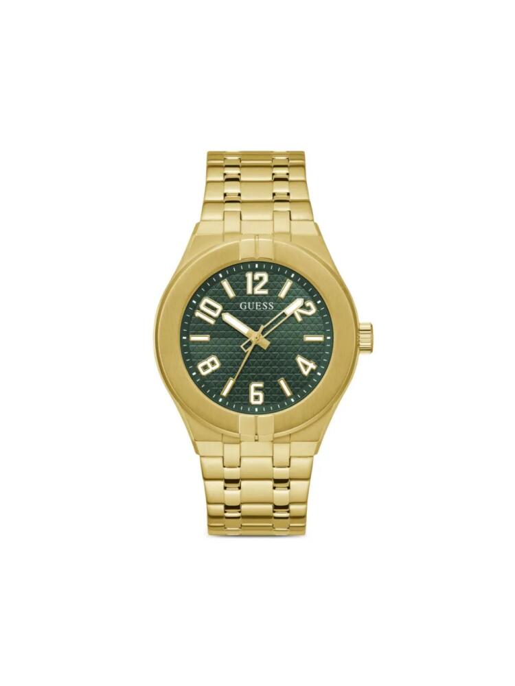 GUESS USA stainless steel manual-winding 44mm - Green Cover