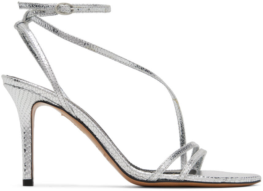 Isabel Marant Silver Axee Sandals Cover