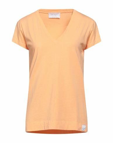 Daniele Fiesoli Woman T-shirt Apricot Cotton Cover