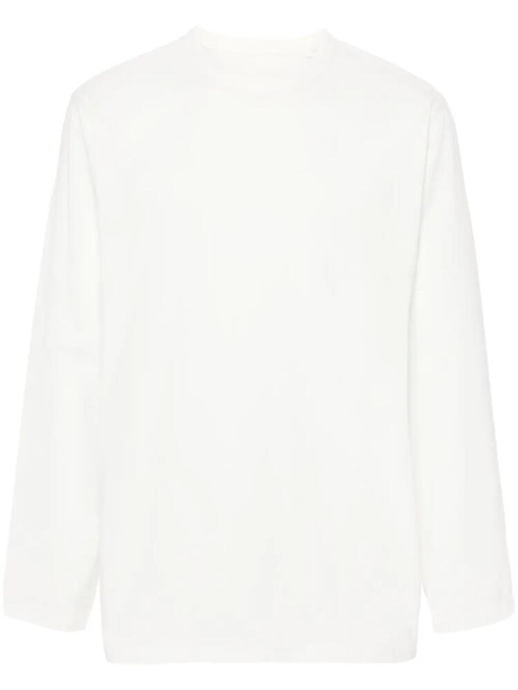 Y-3 Prem long-sleeve T-shirt - Neutrals Cover