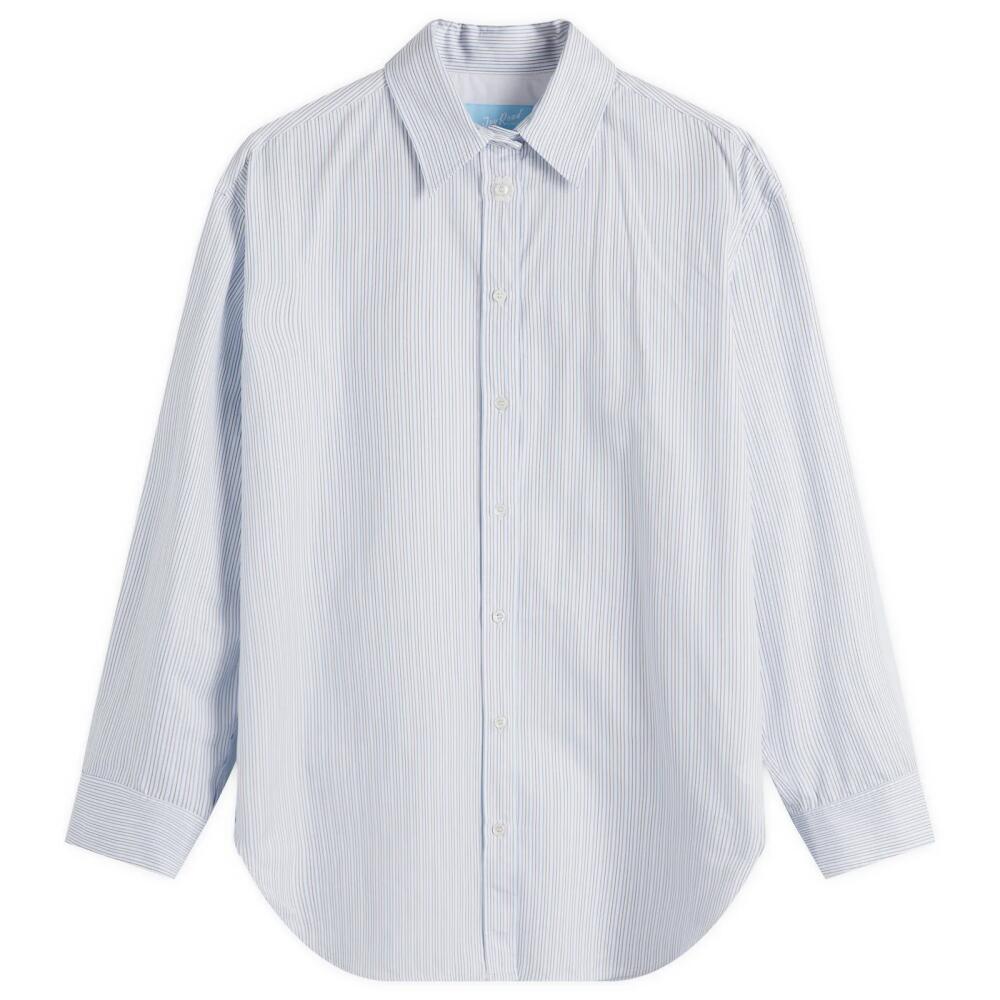 Weekend by Max Mara Women's Striped Shirt in White Cover