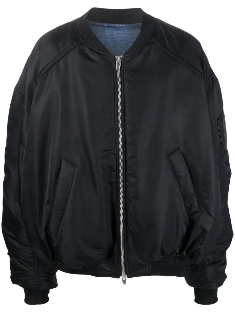 Juun.J reversible bomber jacket - Black Cover