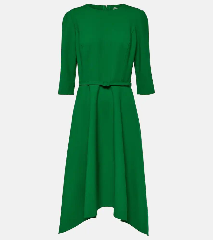 Oscar de la Renta Wool-blend midi dress Cover