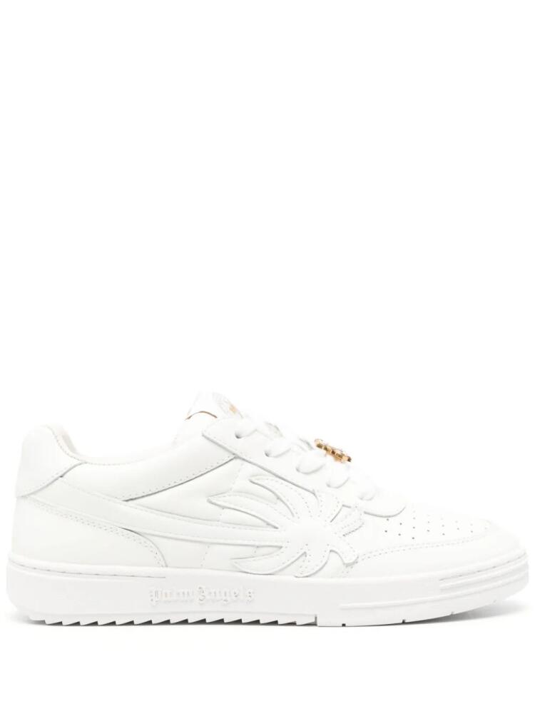 Palm Angels Palm Beach University leather sneakers - Neutrals Cover